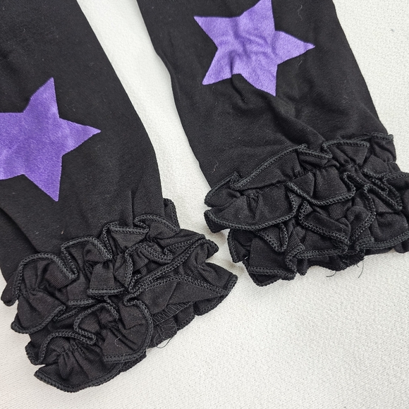 Baby Girl Halloween Outfit - Romper Tutu Leg Warmers Headband - Picture 6 of 11